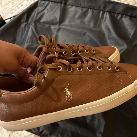 Polo Ralph Lauren Perforated Leather
Longwood Sneakers Men's Size 11.5 - Picture 4 of 8